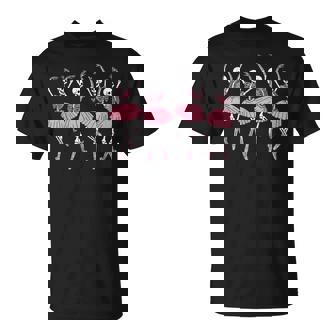 Skeleton Ballerinas Ballet Dance Cute Girl Halloween Costume T-Shirt - Seseable
