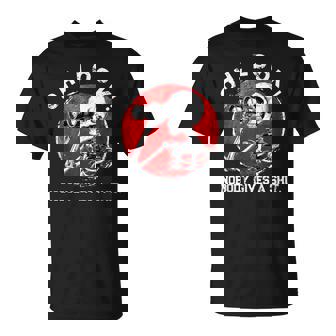 Skeleton Oh Look Nobody Gives A Shit T-Shirt - Monsterry