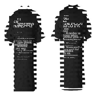 Ski Instructor Job Definition Skiing Instructor T-Shirt - Monsterry