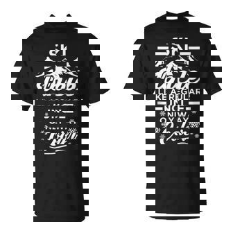 Ski Season Skiing Skier y For Cool Uncle Tank Top T-Shirt - Monsterry