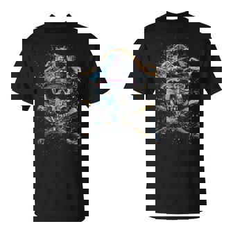 Skull & Crossbones Pirate Vintage T-Shirt - Thegiftio UK