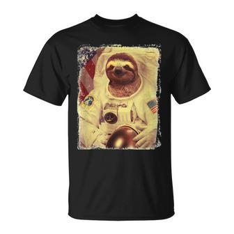 Sloth Astronaut & Women T-Shirt - Geschenkecke