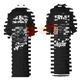 Smore Squad Camping Campfire Chocolate Marshmallow S'mores T-Shirt - Seseable