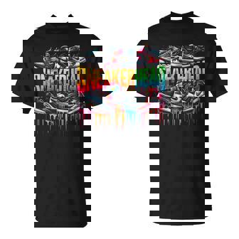 Sneaker Head Streetwear Style T-Shirt - Seseable