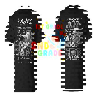 So Long 1St Grade It Been Fun 2Nd Grade Here I Come Football T-Shirt | Mazezy