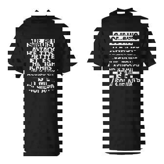 Some Aunts Have Tattoos Pretty Eyes Thick Thighs Funny Aunt T-Shirt - Thegiftio