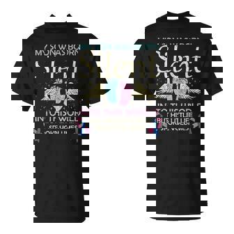My Son Born Silent Infant Loss Awareness Miscarriage Parents T-Shirt - Monsterry