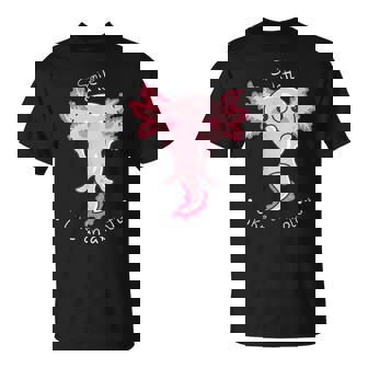 Sonríe Un Loto Como Un Axolotl Camiseta unisex - Regaloses