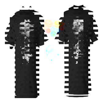 Space Themed For Outer Space Moon Galaxy Astronaut T-Shirt - Monsterry