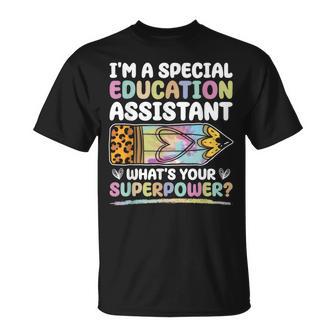 Special Educational Assistant And Sped Teacher T-Shirt - Seseable