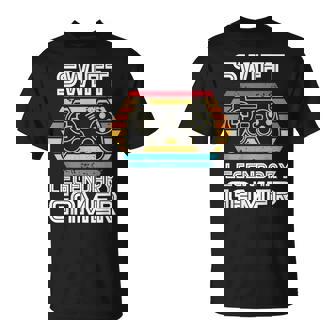 Special Swift Legendary Video Gamer Custom Name Personalized T-Shirt - Monsterry