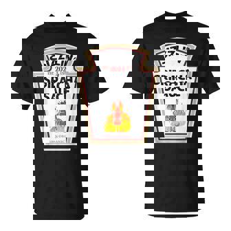 Sriracha Sauce Diy Halloween Costume Group Condiments T-Shirt | Mazezy