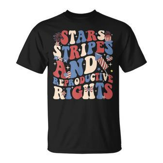 Stars Stripes And Reproductive Rights Independence Day T-Shirt - Monsterry UK