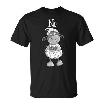 Statement Schaf I Nö Fun I Einfach Nö I Nein I Kein Bock German T-Shirt - Geschenkecke