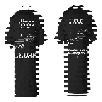 Statistiques Distribution Normale Courbe De Cloche Formule Math Pun T-Shirt - Cadeauxyz