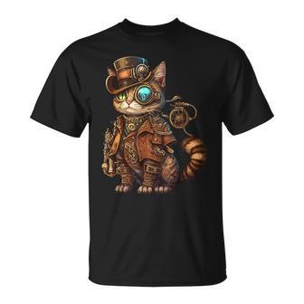 Steam Punk Cat Kitten Kitty Steampunk T-Shirt - Geschenkecke