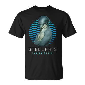 Stellaris Dolph Sci-Fi Strategy Game Dolphin T-Shirt - Geschenkecke