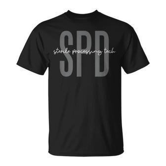 Sterile Processing Technician Spd Tech Week Appreciation T-Shirt - Monsterry