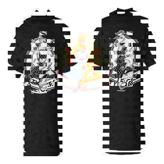 Stile Con Grafica Pin-Up Grace S25 Maglietta - Novitaregali