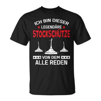 Stocksport Curling Sport T-Shirt - Geschenkecke