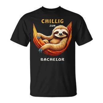 Studium Chillen Faulenzen Ruhig Studentin Langsam Student T-Shirt - Geschenkecke