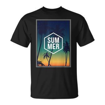 Summer Beach Style Streetwear Aesthetic T-Shirt - Monsterry AU