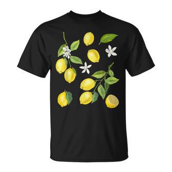 Summer Lemon Fruits Lemon T-Shirt - Geschenkecke