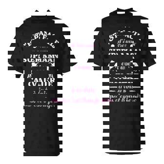 Super Maman Cavalière Humour Cheval Equitation Drole T-Shirt - Cadeauxyz