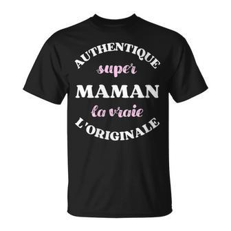 Super Maman Humour Fête Des Mères Humoristique Drôle T-Shirt - Cadeauxyz