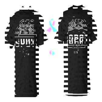 Support Squad Pregnancy Infant Loss Miscarriage Awareness T-Shirt - Monsterry