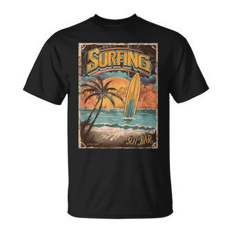 Surfing Retro T-Shirt - Geschenkecke