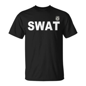 Swat Guards Uniform Police Law Enforcement T-Shirt - Seseable