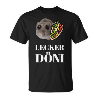 Tasty Döni Sad Hamster Meme T-Shirt - Geschenkecke