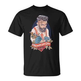 Tattoo Shop Tattooed Ink Tattooing Tattoo Artist T-Shirt - Monsterry