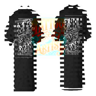 Tatuador Tatuaje Tatuajes Tatuajes Tatuado Camiseta unisex - Regaloses