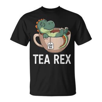 Tea Rex T-Rex Dinosaur Tyrannosaurus T-Shirt - Geschenkecke