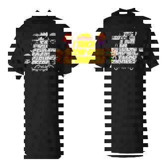 Teacher Superhero I Teach Second Grade Superheroes T-Shirt - Monsterry