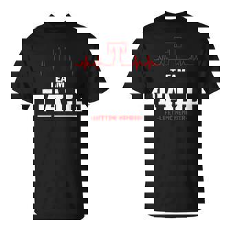 Team Tall Lifetime Member Tall Last Name T-Shirt | Seseable UK