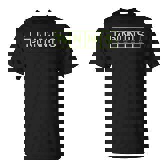 Tenista Tema Química Nerd Tenista Tabla Periódica Camiseta unisex - Regaloses