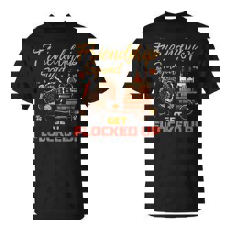 Thanksgiving Friendship Squad Get Flocked Up Match Men T-Shirt | Mazezy