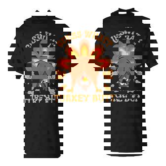 Thanksgiving Guess What Turkey Butt T-Shirt | Mazezy