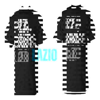 Tifoso Lazio Pizza Birra Uomo Semplice Laziale Camiseta unisex - Regaloses