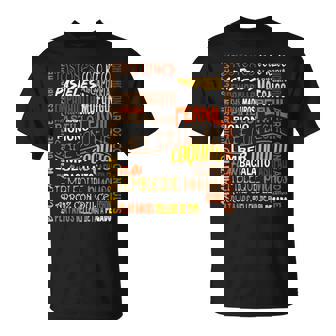 Tostones Alcapurria Mofongo Pernil Puerto Rico Food Lover T-Shirt | Mazezy