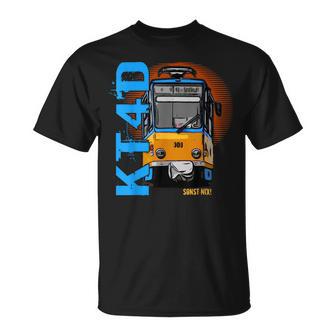 Trambahn Kt4d Trambahn Trambahn Driver Tram T-Shirt - Geschenkecke