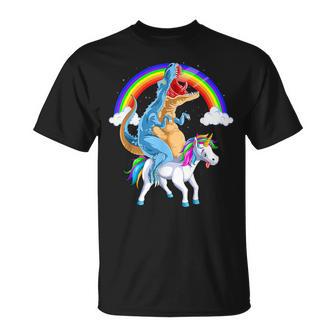 Trex Tyrannosaurus Dino Unicorn T-Rex T-Shirt - Geschenkecke