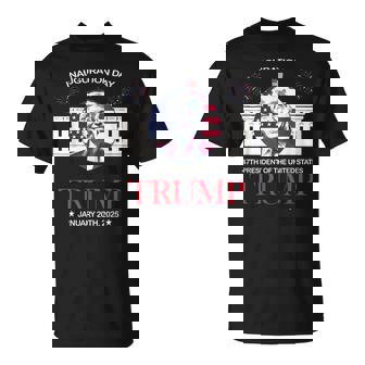 Trump Inauguration Day 2025 Trump 47 Trump Won President 47 T-Shirt | Mazezy