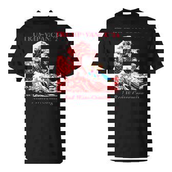 Trump Vance '24 Red Wave Coming T-Shirt - Seseable