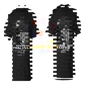 Trump Won 2024 President 47Th Of White House Donald Trump T-Shirt - Monsterry