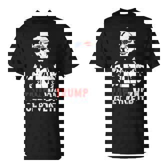 Trump Won Get Over It Patriotic Pro Trump Anti Kamala T-Shirt | Mazezy