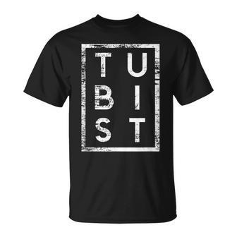 Tubist Minimalism Tuba Tuba Player T-Shirt - Geschenkecke